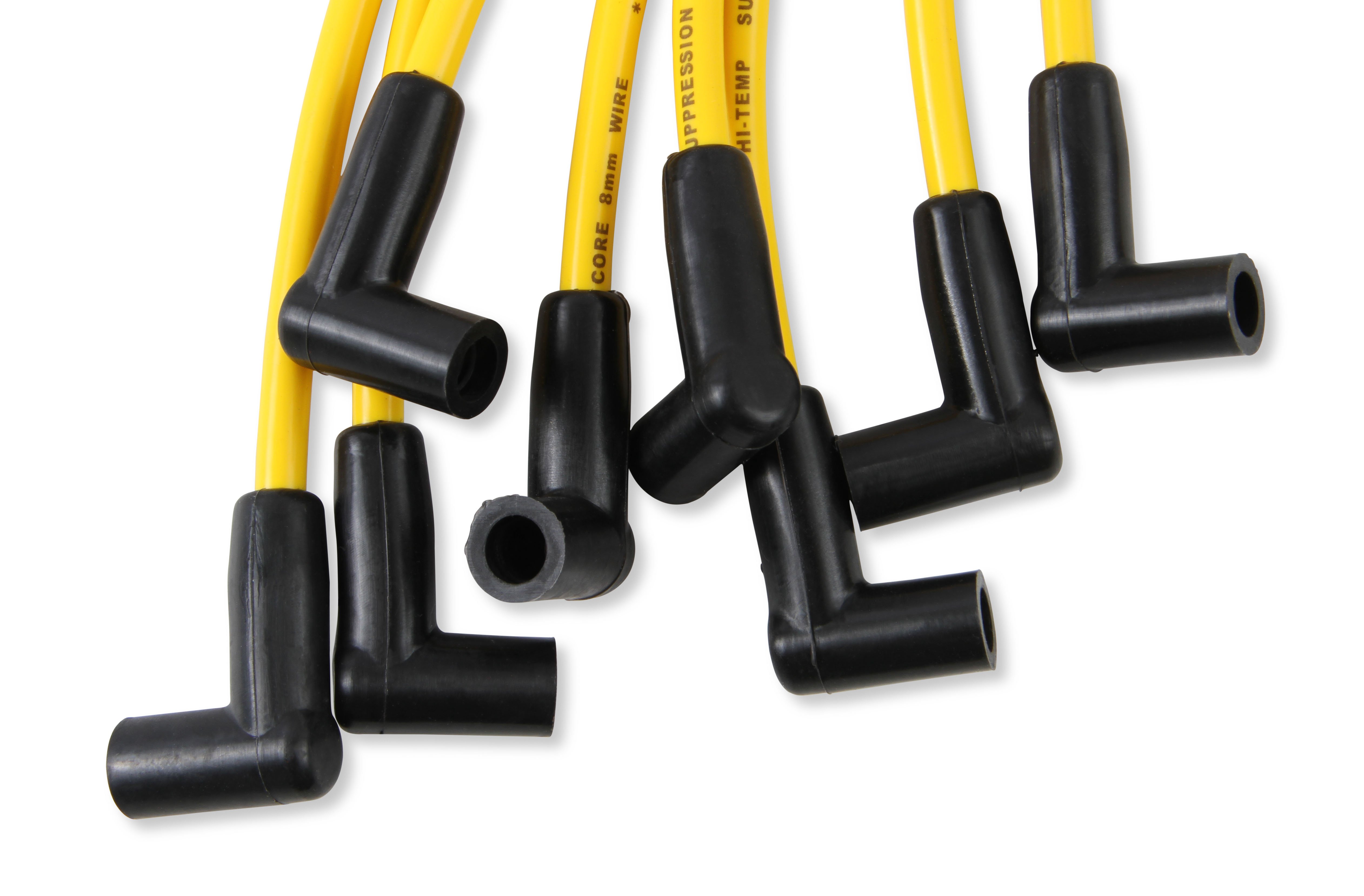 Picture of Accel 4071 Super Stock 8mm Spark Plug Wire Set - Graphite Core - Chevy GMC 454