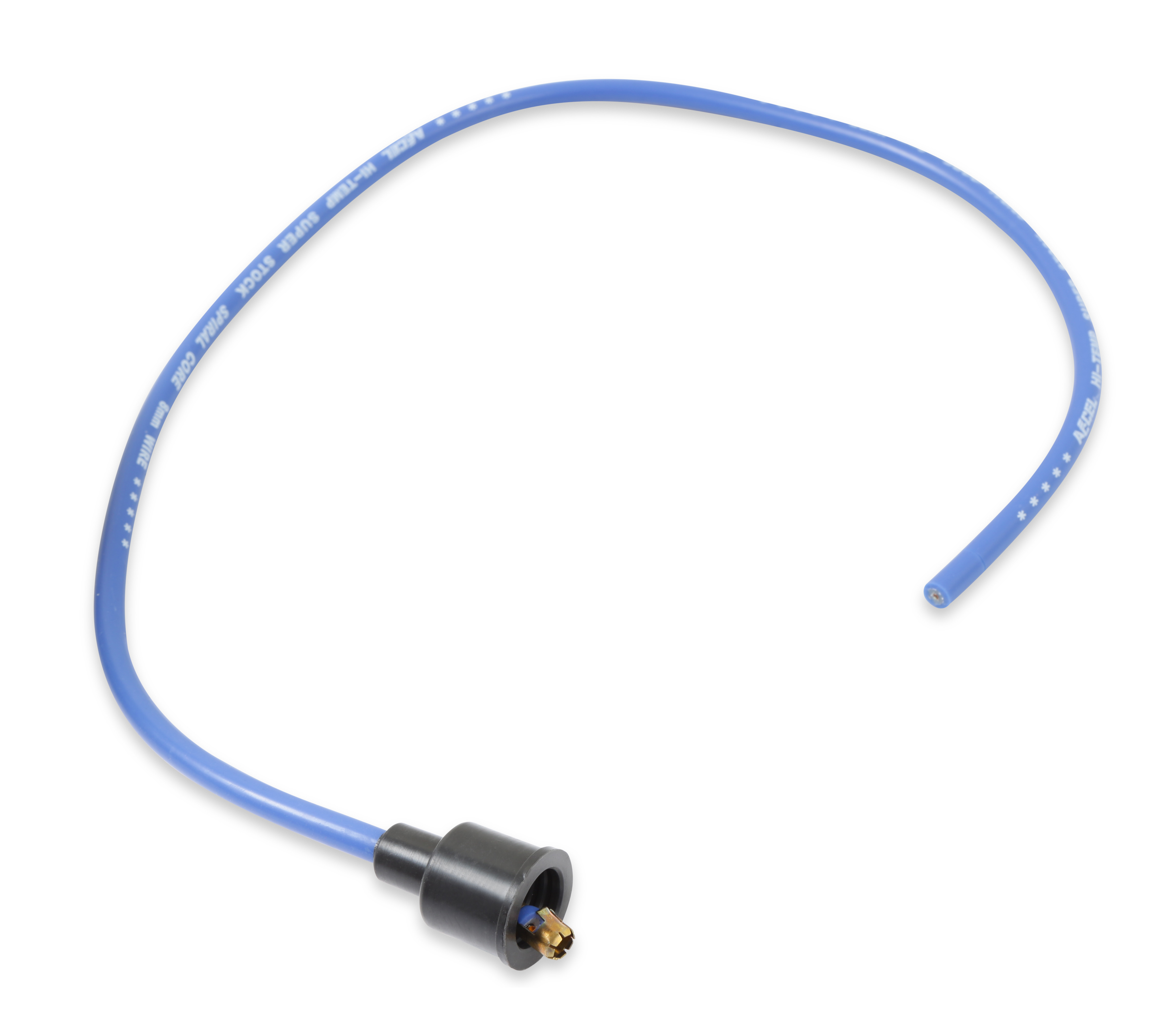 Picture of Accel 5040B 8mm Universal Spark Plug Wire Set Blue with Straight Boots