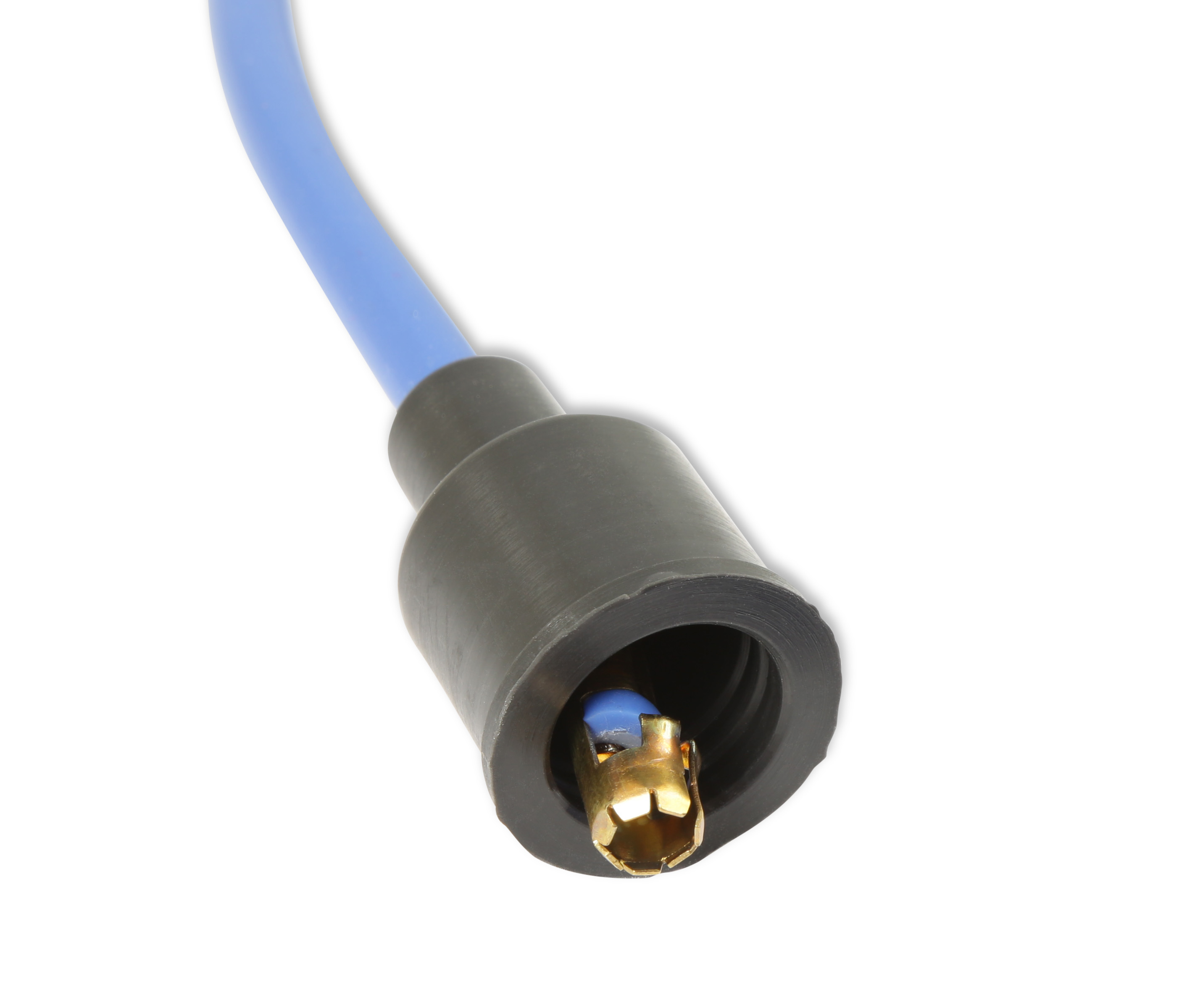 Picture of Accel 5040B 8mm Universal Spark Plug Wire Set Blue with Straight Boots