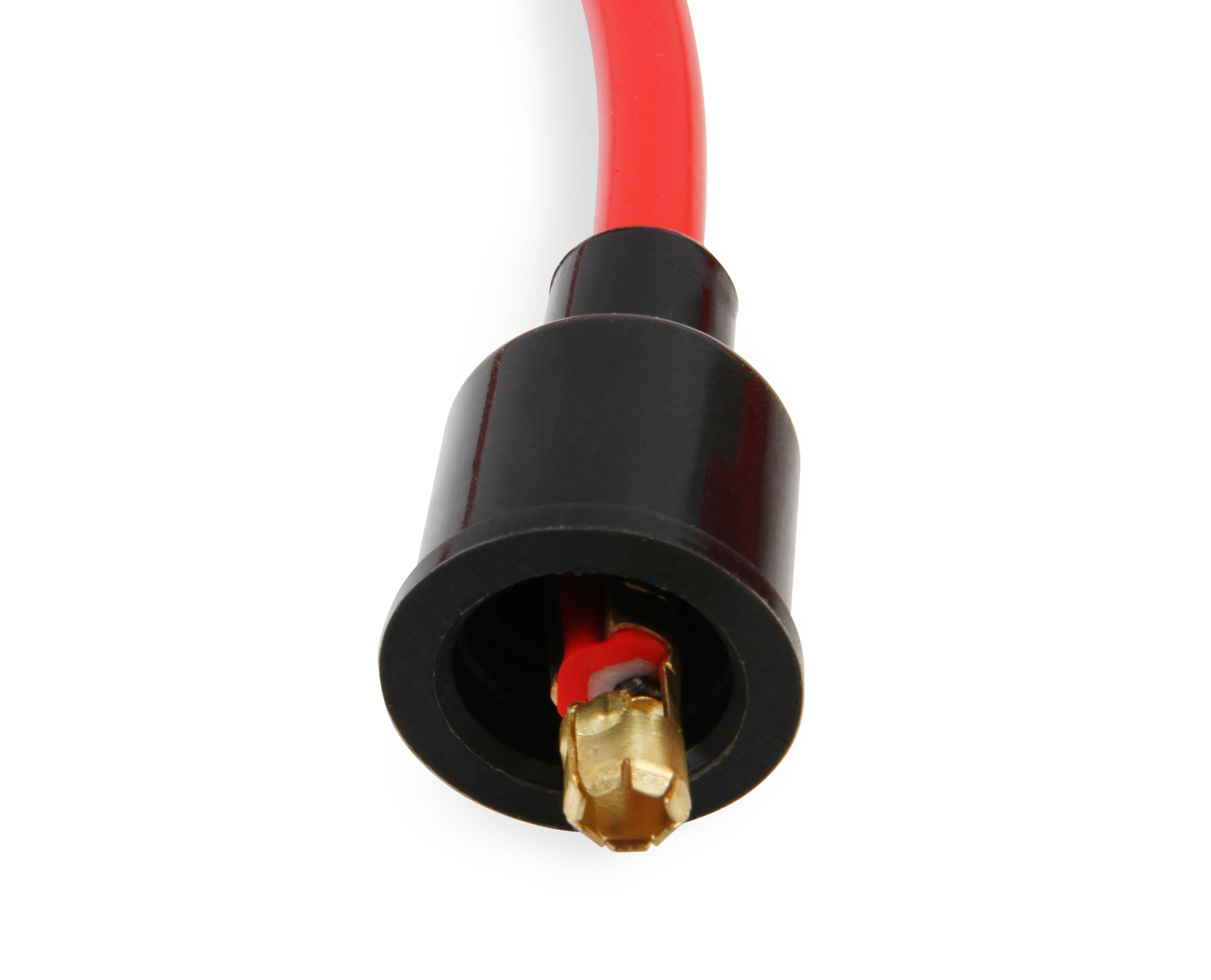Picture of Accel 5041R 8mm Universal Spark Plug Wire Set - Red with 90° Boots