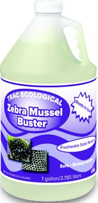 Trac Outdoor 1505-MG Zebra Mussel Buster Scale Remover 1 Gallon Ready to Use