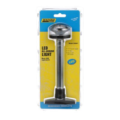 Seachoice 02861 LED All-Round Navigation Light 360° White 7.5 Inch