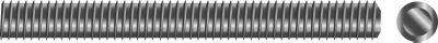 Seachoice CK-RFTSS516C3 5/16"-18 x 3' Stainless Steel Threaded Rod