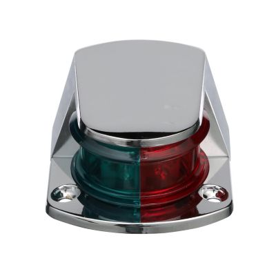 Seachoice 02031 LED Bi-Color Bow Navigation Light Chrome 1-Mile