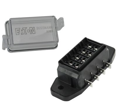 Seachoice SC11276 Splash Proof ATC Fuse Block 4 Terminal