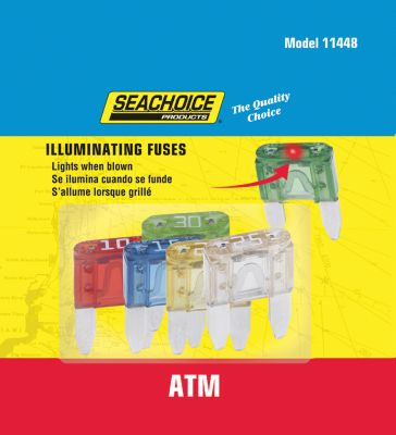 Seachoice SC11448 ATM Indicating Fuse Assortment 5-Pack