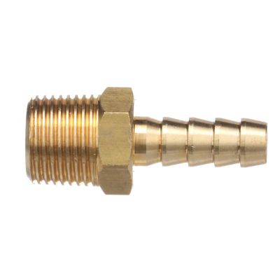 Seachoice 50-20801 Brass Male Hose Barb Fuel Fitting 1/4 in NPT