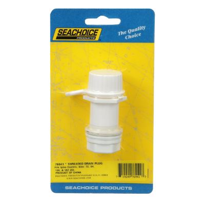 Seachoice 76941 Threaded Cooler Drain Plug for Igloo Coolers