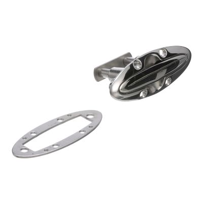 Seachoice 50-30061 Seachoice 316 Cast Stainless Steel Pull Up Cleat, Flush Mount, 4-1/2 in. Long