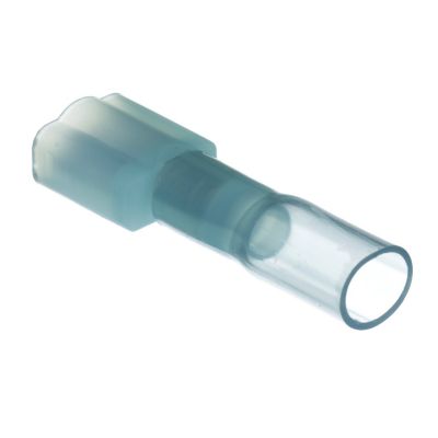 Seachoice 60301 Heat Shrink Marine Male Disconnect Terminals 16-14 AWG Blue 25-Pack