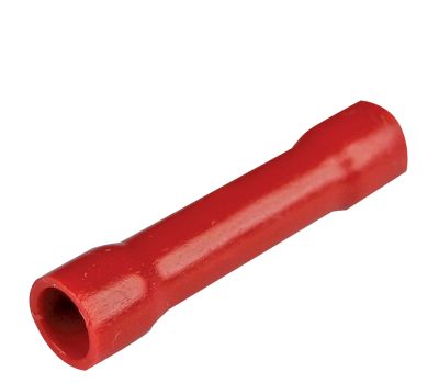 Seachoice 60601 Red Vinyl Insulated Butt Connectors 22-16 AWG (100-Pack)