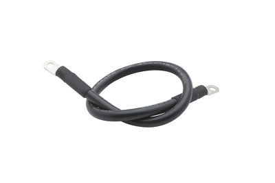 Seachoice 63001 Marine Battery Cable 2 AWG 2 Foot Black Tinned Copper