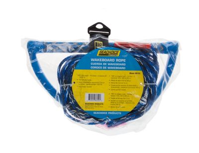 Seachoice 86724 3-Section Wakeboard Rope 65 Ft with 15 In EVA Handle