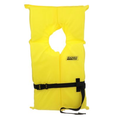 Seachoice EPE1110AK1ASLY-86080 Type II Life Vest Adult XL Yellow