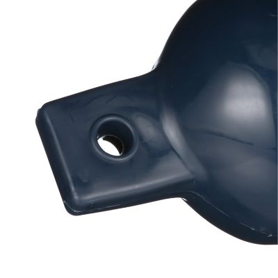 Seachoice DE79232S Twin Eye Ribbed Boat Fender Blue 6.5 x 23 Inch