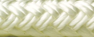 Seachoice 47010 White Double Braid Nylon Rope 1/2" x 600'