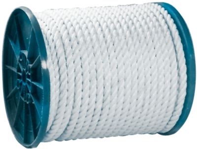 Seachoice 42830 Twisted Nylon Rope White 3/4 Inch x 600 Feet