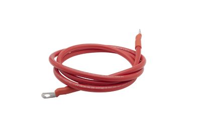 Seachoice 63034 4 AWG Marine Battery Cable Red 6 Ft Tinned Copper
