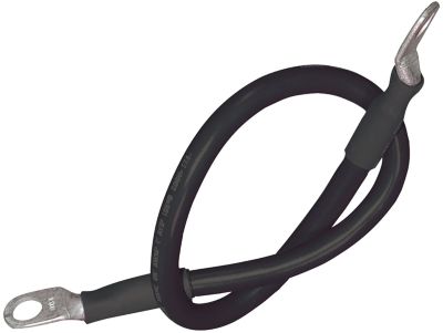 Seachoice 63023 Marine Battery Cable 4 AWG Tinned Copper 4 Ft Black
