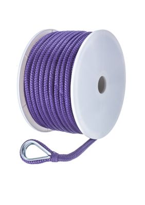 Seachoice 42231 Double-Braid Nylon Anchor Line 3/8" x 100' Purple