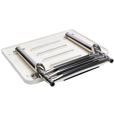 Seachoice 71211 Universal Swim Platform with 3-Step Telescoping Ladder