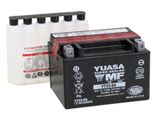 Picture of Yuasa Batteries YUAM329BSIND Maintenance Free AGM Battery - YTX9-BS 12V