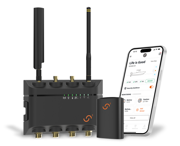 Siren Marine 6X885B130000 Siren 3 Main Device Smart Boat Monitoring System