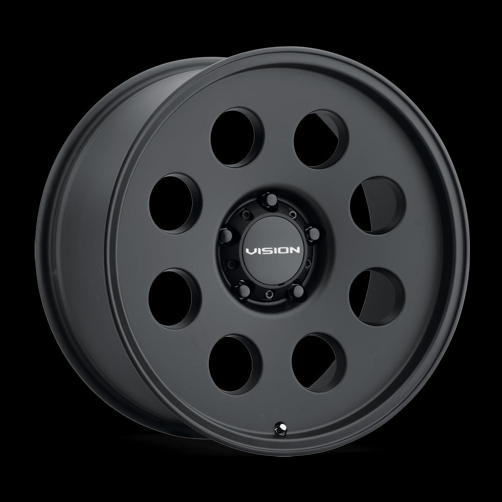Picture of Vision Wheel 56-151545SB6 Midway 15x10 Satin Black Wheel 5x114.3