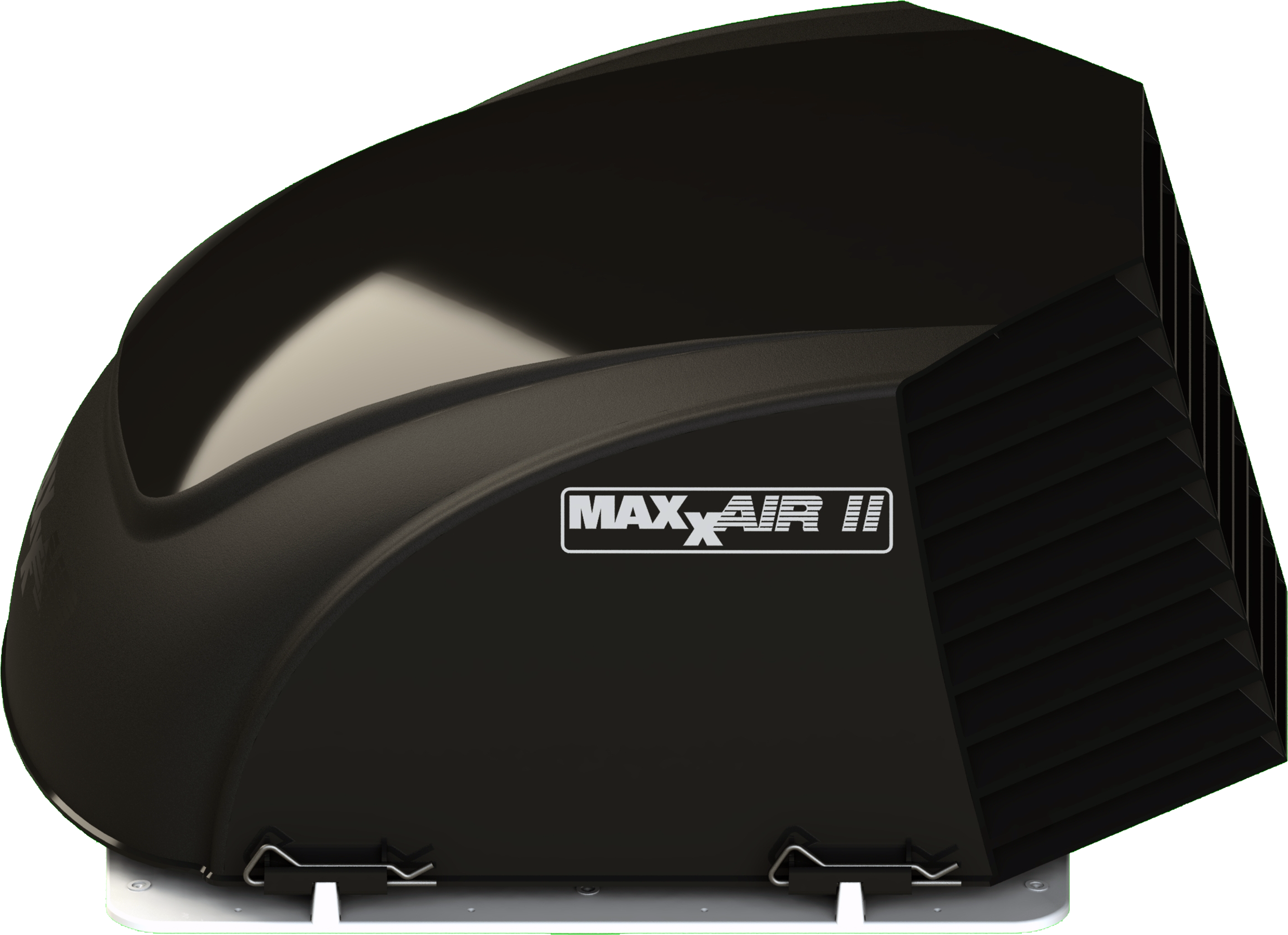 MAXXAIR 00933082 Maxx II RV Roof Vent Cover Black