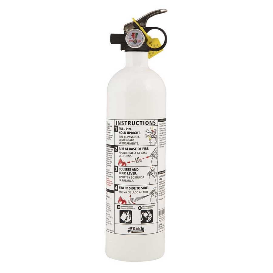 Kidde 21028230 Mariner 5 PWC Fire Extinguisher with Pin Indicator