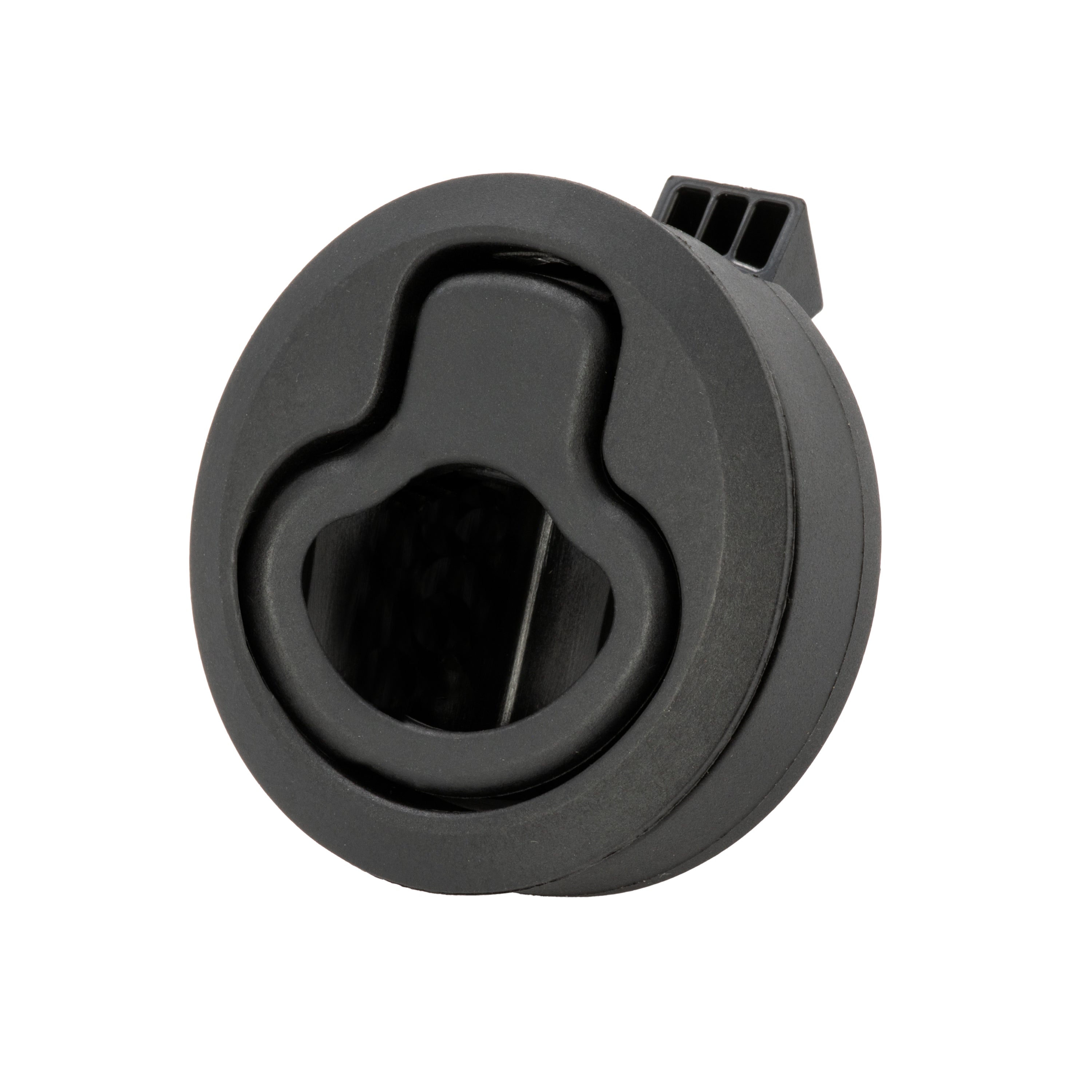 White Cap Industries 3227BC Non-Locking Nylon Mini Slam Latch - Black