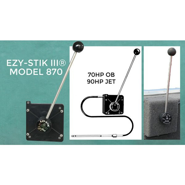 Ezy-Glide 870-1450 Ezy-Stik III Mechanical Stick Steering Kit 14.5 Foot