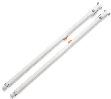 Carefree 641501WHT Fiesta HD Universal RV Awning Arm Set White 68-81 Inch
