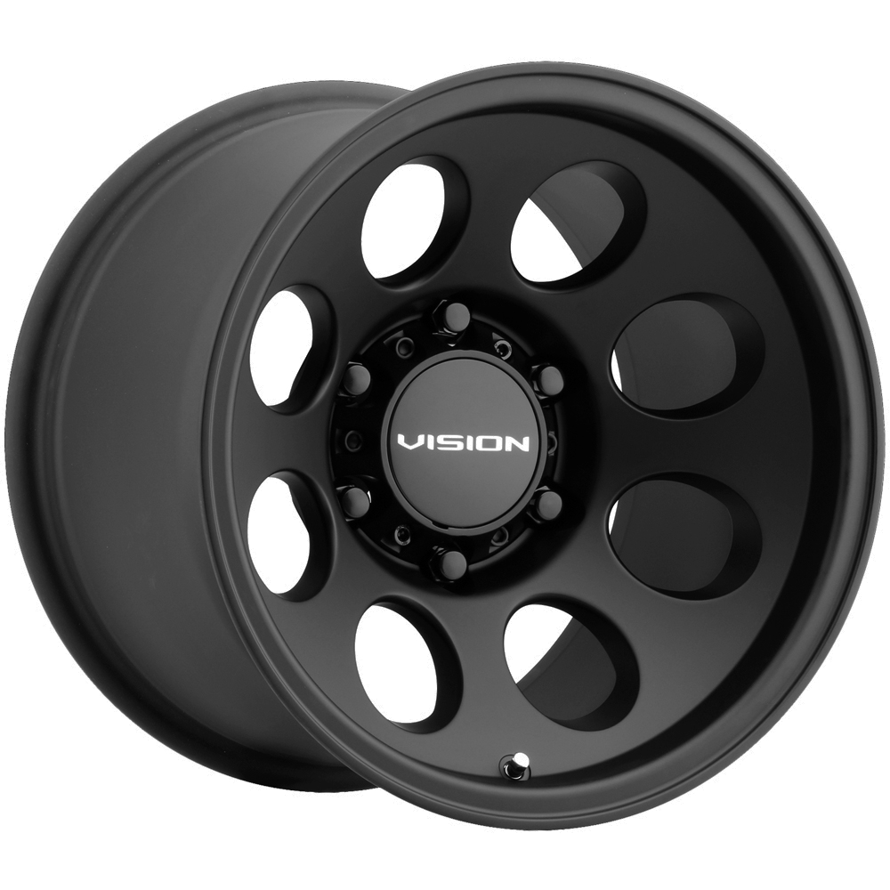 Picture of Vision Wheel 56-151655SB6 Midway 15x10 Satin Black UTV Wheel 6x5.5