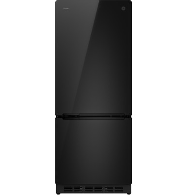 GE Appliances PPV10R5YRBB Profile 9.8 Cu Ft 12V DC Top-Freezer RV Refrigerator Black