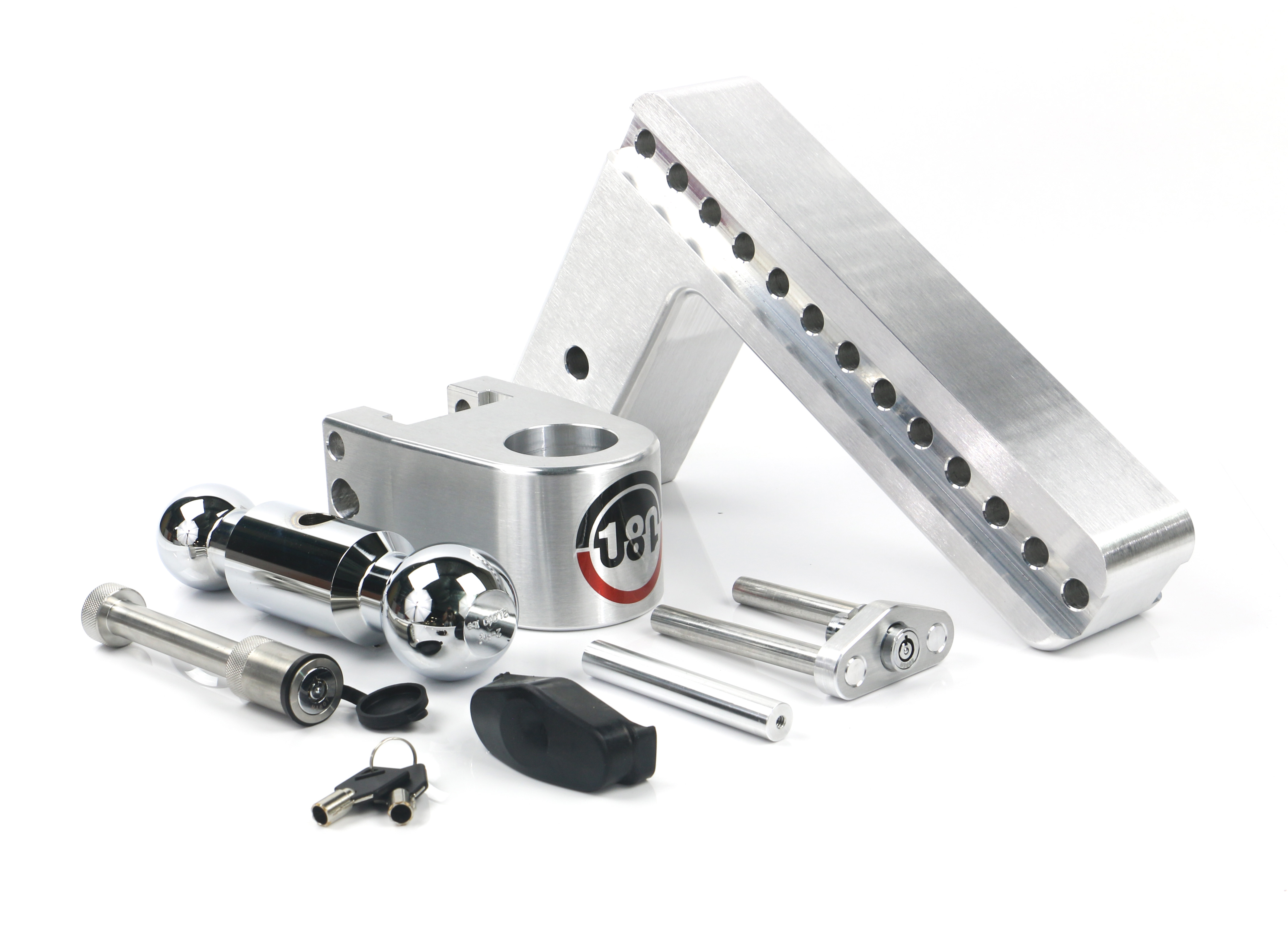 Picture of Weigh Safe CTB10-3-KA Adjustable Ball Mount Drop Receiver GTW - 10 3 21K