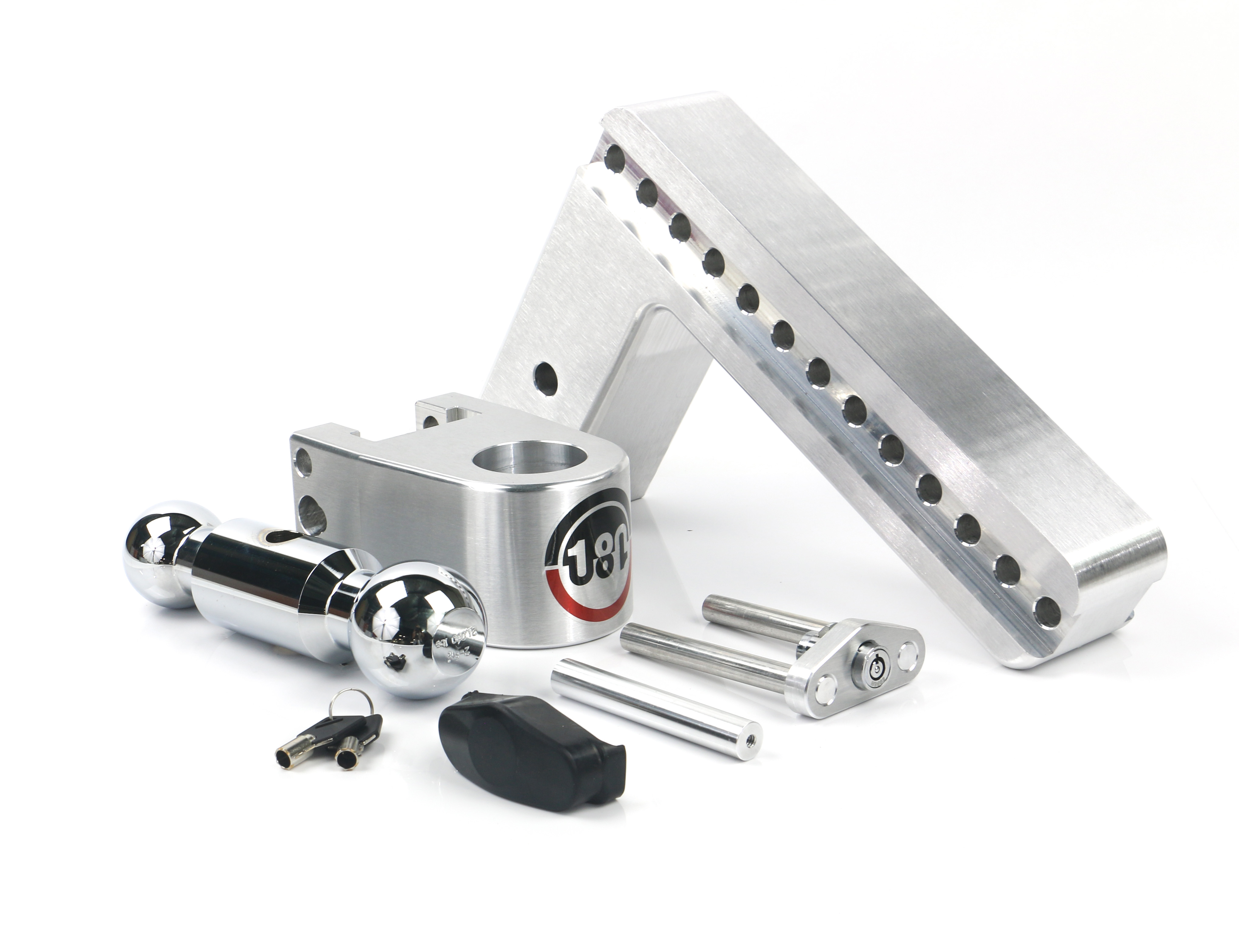 Picture of Weigh Safe CTB103 Adjustable Ball Mount Drop Shank GTW - 180 10 3 21 000