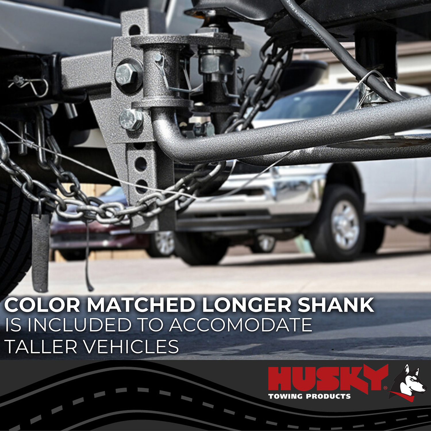 Picture of Husky Towing 33312 Center Line FS Weight Distribution Hitch 12,000 lbs 2-5/16" Ball