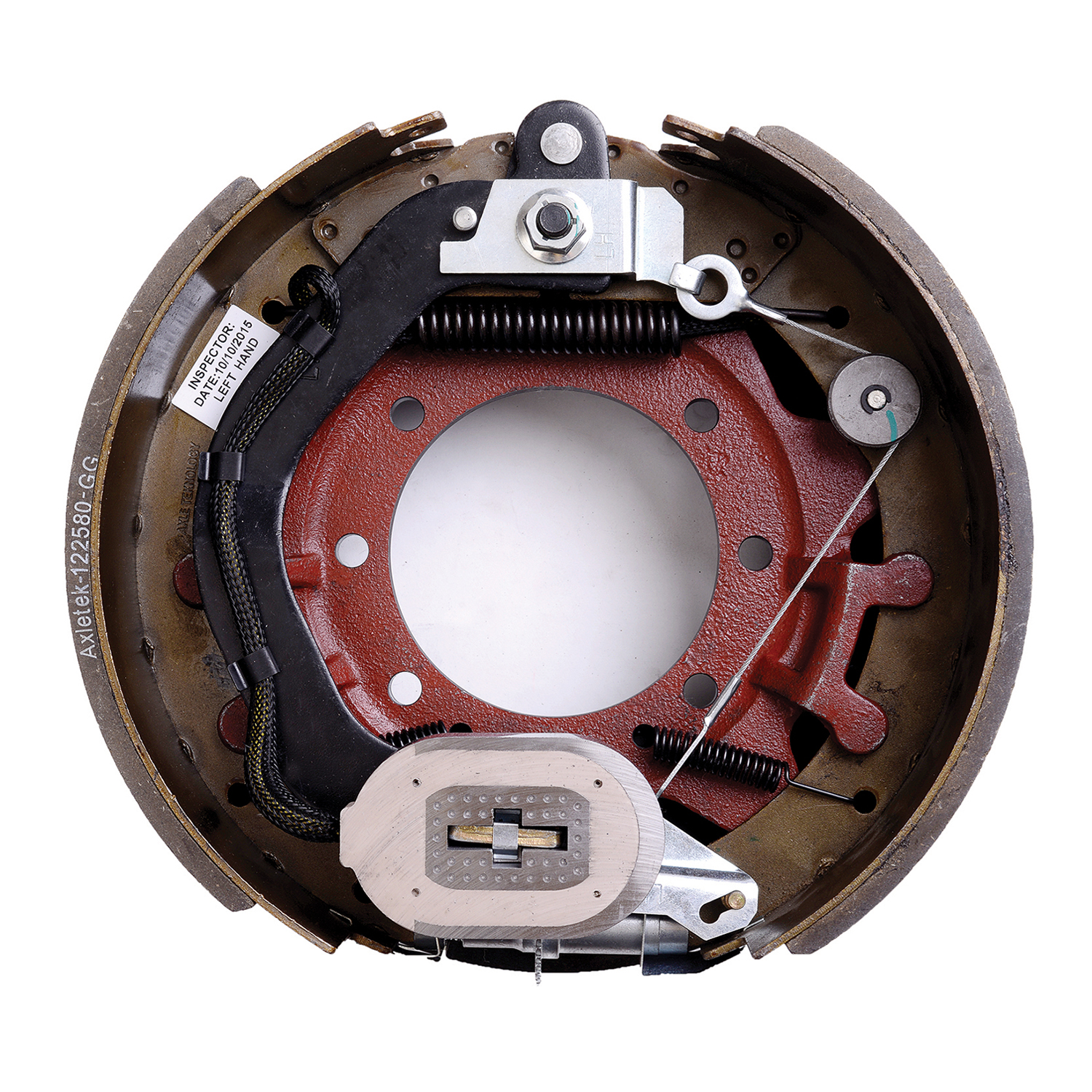Picture of Husky Towing 33078 12-1/4" x 5" Electric Trailer Brake Assembly Left 12000 lb