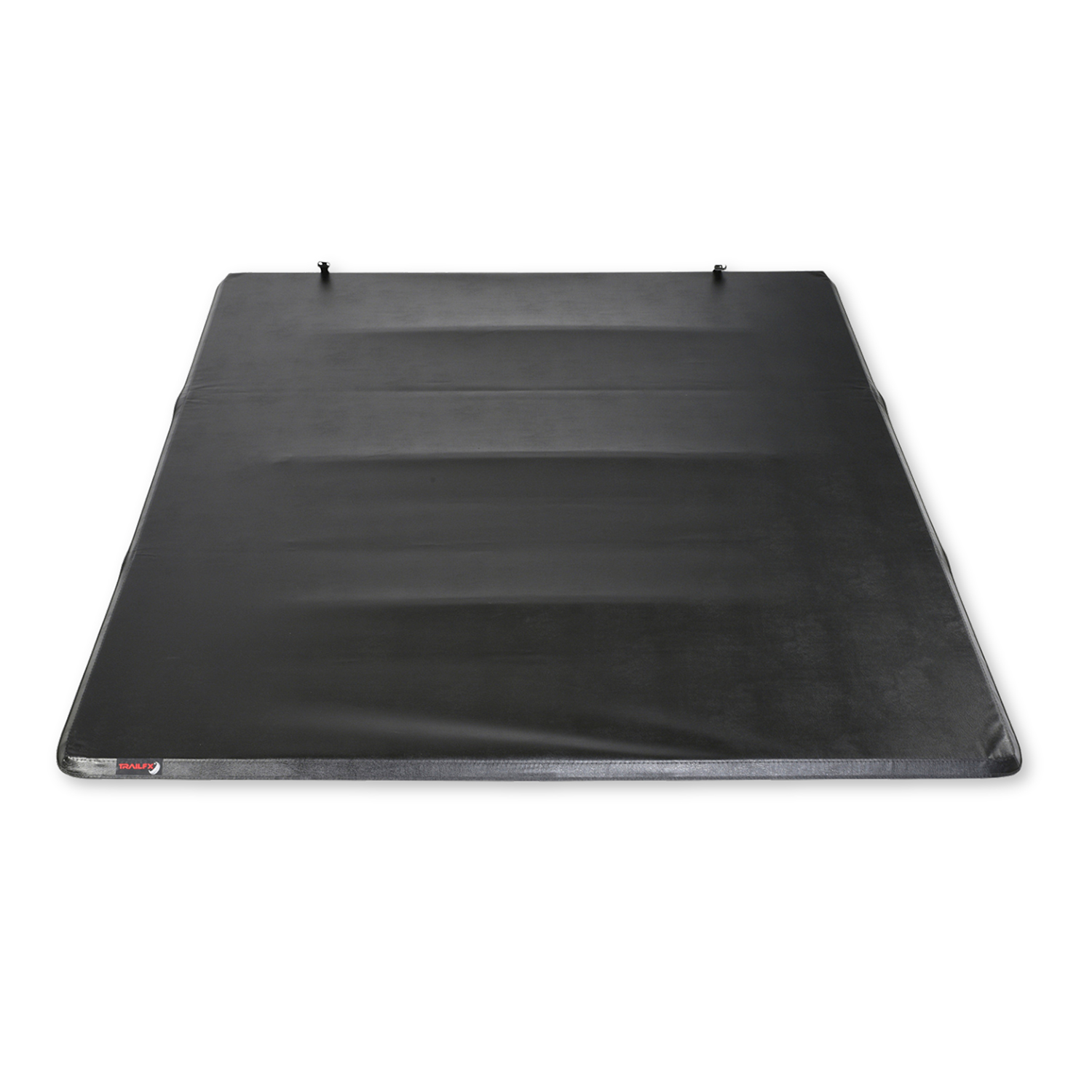TrailFX TFX1112 Soft Tri-Fold Tonneau Cover - Non-Lockable Black Vinyl