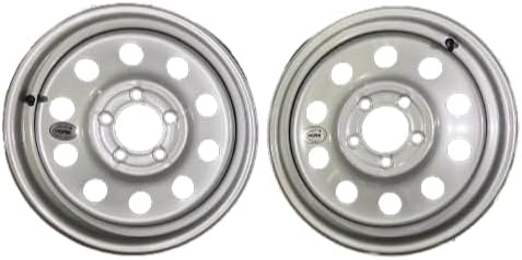 Picture of Taskmaster WS-15050545-SM-14341-R Silver Modular Steel Trailer Wheel 15x5 5-4.5