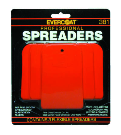 Evercoat 1100381 Professional Plastic Spreader Kit 3-Pack