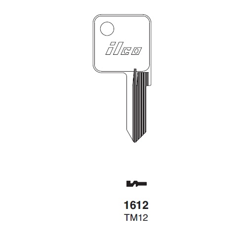 Picture of RV Designer 81205-03 Trimark RV Key Blank for Recreational Vehicles