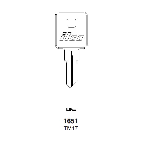 Picture of RV Designer 14472-01-2001 TriMark Key Blank - KS600