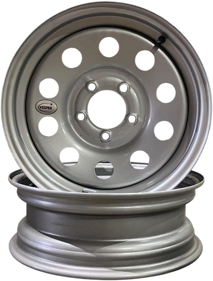 Picture of Taskmaster MX460545SM1 Steel Modular Trailer Wheel 14x6 5 on 4.5 Silver