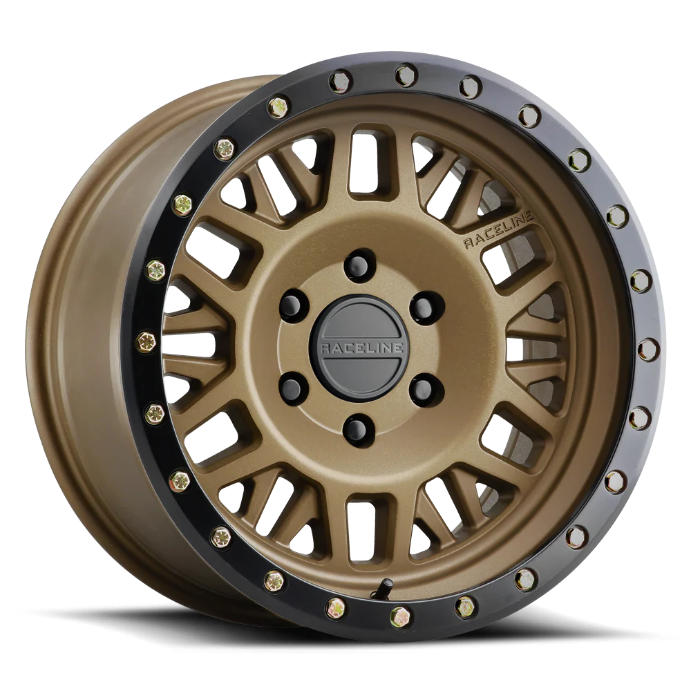 Picture of Raceline Wheels 951BZ-79050-12 Ryno Textured Bronze Wheel 17x9 5x127 -12mm Offset