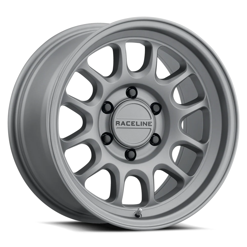 Picture of Raceline Wheels 958T-79065-12 Rogue Titanium Offset Wheel - 17x9 6x135 12mm