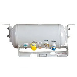 Picture of Manchester Tank Co 6813 ASME Horizontal Propane Tank 10x23 Inch 5.5 Gallon