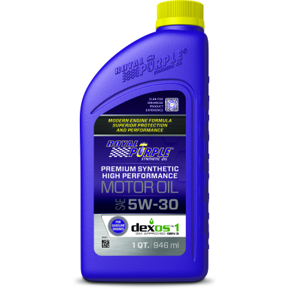 Picture of Royal Purple 06530 High Performance Synthetic Motor Oil SAE 5W-30 1 Quart