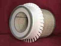 Picture of WIX Racing Filters 42124 Heavy Duty Air Filter - with Fin